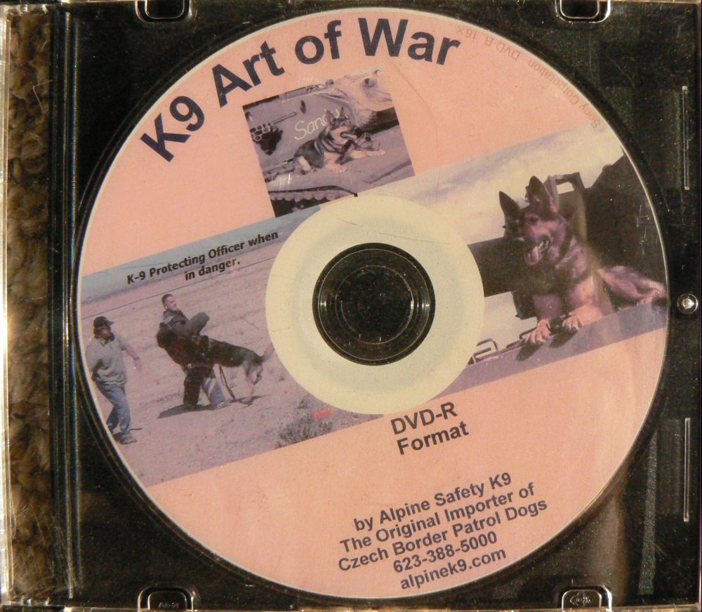 Original image from the archived K-9 Art of War - Alpine K-9 record