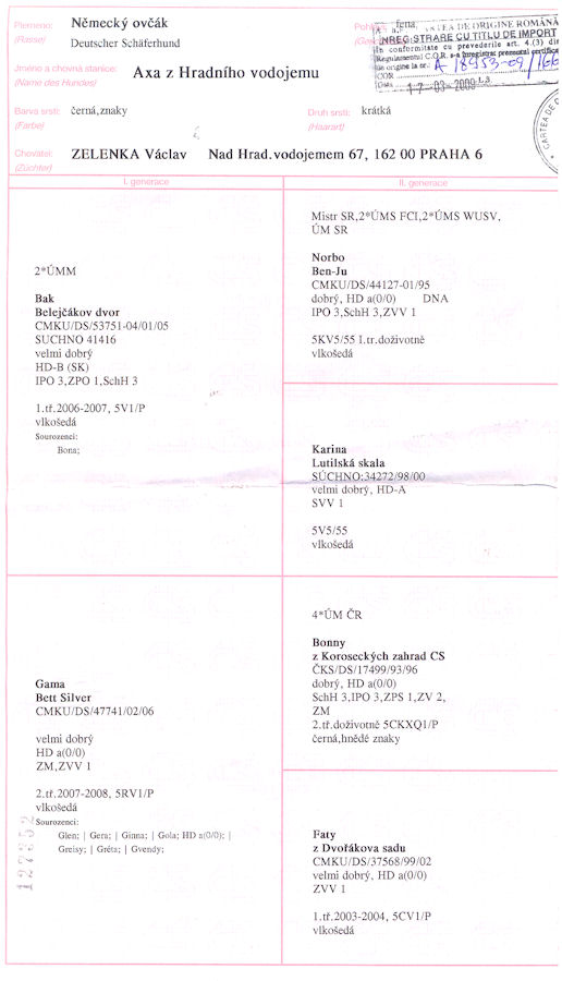 Original image from the archived AXA z Hradniho vodojemu record
