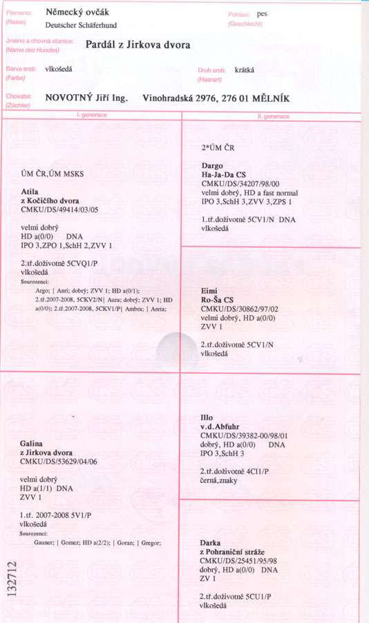 Original image from the archived Pardal z Jirkova dvora record
