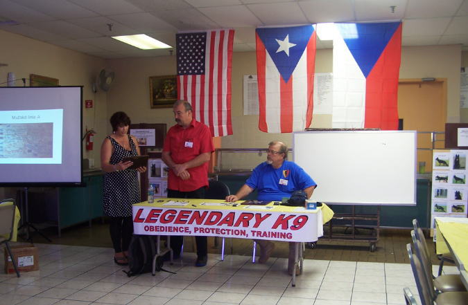 Instruction and discussion at an earlier seminar.
