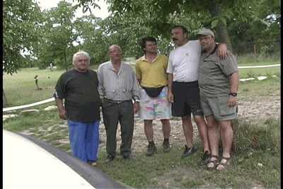 The people behind the dogs, from Hans’s Czech visit.
