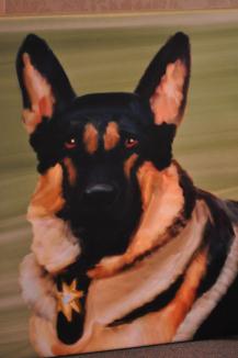 Original photograph or document from Working-dog accounts